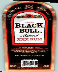 Black Bull Matured Xxx Rum Device mark 1908527 Trademark