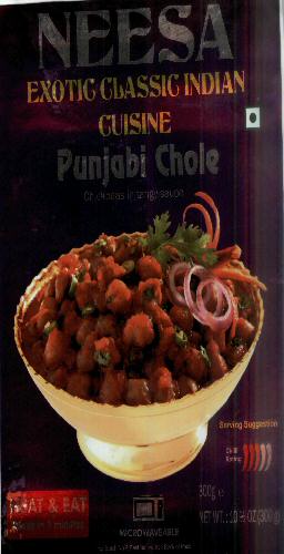 Punjabi Chole Chickpeas In Tangy Sauce Device mark 1921914 Trademark