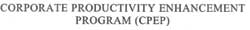 Corporate Productivity Enhancement Program (cpep) Device mark 1946559 Trademark