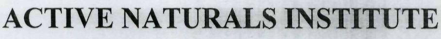 Active Naturals Institute Device mark 1950734 Trademark