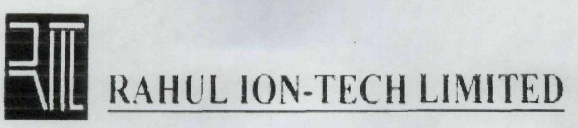 Rahul Ion-tech Limited Device mark 1958608 Trademark