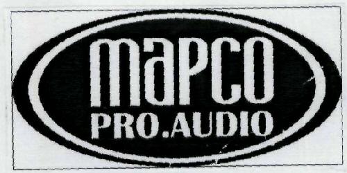 Mapco Pro. Audio Device mark 1969812 Trademark