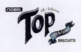 Nobel Top Biscuits (label) Device mark 1986240 Trademark