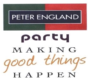 Peter England Party M A K I N G Good Things H A P P E N Device mark 2009640 Trademark