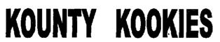 Kounty Kookies Device mark 2010564 Trademark