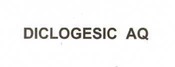 Diclogesic Aq Device mark 2024234 Trademark
