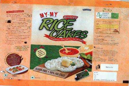 My-my Rice Cakes (with Label) Device mark 2025147 Trademark