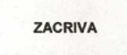 Zacriva Device mark 2087047 Trademark