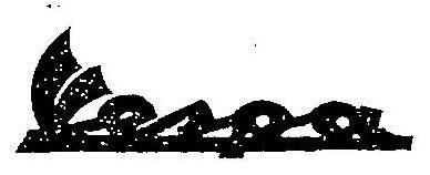 Vespa Means Wasp Device mark 2089790 Trademark