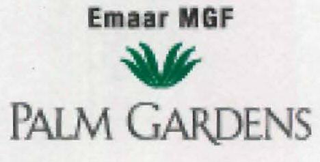 Emaar Mgf Palm Gardens (with Device) Device mark 2096098 Trademark