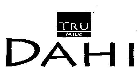 Tru Milk Dahi (logo) Device mark 2109580 Trademark