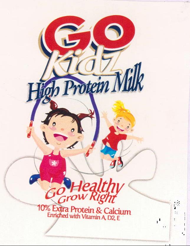 Go Kidz High Protein Milk Device mark 2109810 Trademark