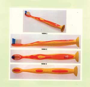 Shape Of The Brush Device mark 2142857 Trademark