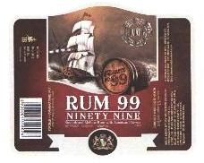 Rum 99 Ninety Nine Device mark 2145883 Trademark