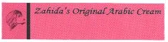 Zahida's Original Arabic Cream Device mark 2148771 Trademark