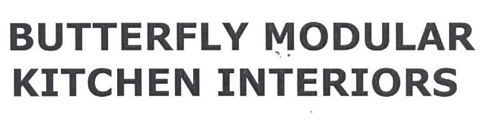 Butterfly Modular Kitchen Interiors Device mark 2158812 Trademark