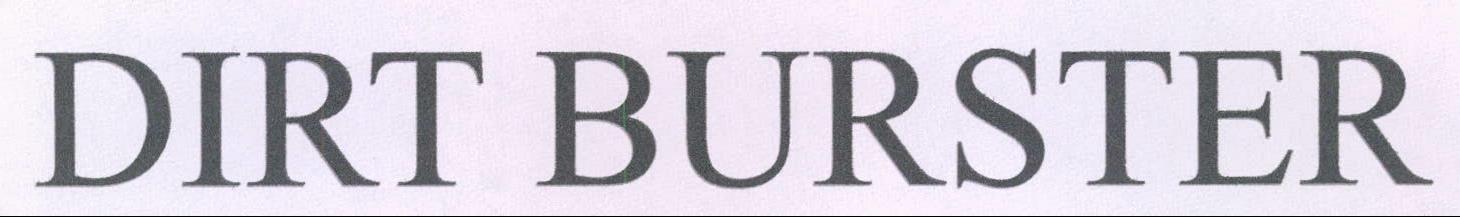 Dirt Burster Device mark 2159556 Trademark