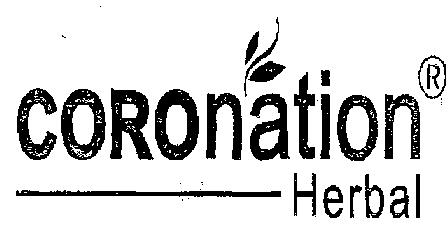 Coronation Herbal (label) Device mark 2173046 Trademark