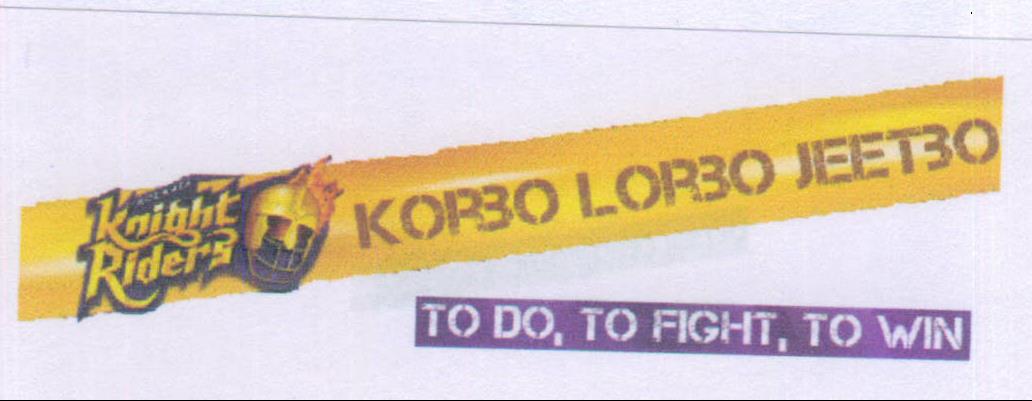 Knight Riders Korbo Lorbo Jeetbo Device mark 2182047 Trademark