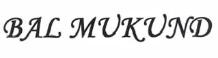 Bal Mukund Device mark 2182772 Trademark