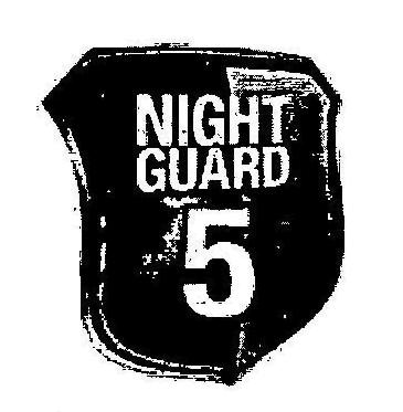 Night Guard 5 (logo) Device mark 2192967 Trademark