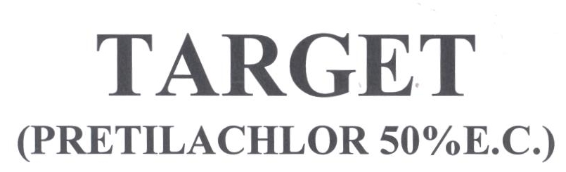 Target (pretilachlor 50%e.c.) Device mark 2197354 Trademark
