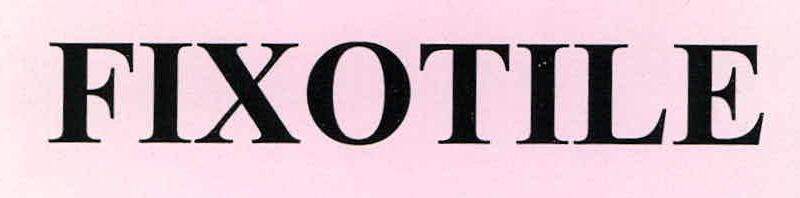 Fixotile Device mark 2208532 Trademark