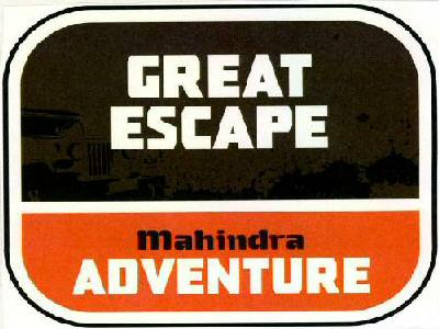 Great Escape Mahindra Adventure Device mark 2212307 Trademark
