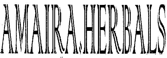 Amaira Herbals (logo) Device mark 2221641 Trademark