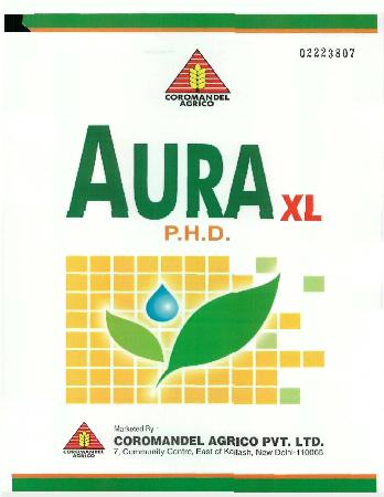 Aura Xl P.h.d. (label) Device mark 2223807 Trademark