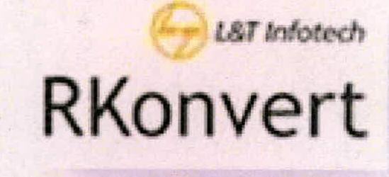 L And T Infotech Rkonvert Device mark 2235564 Trademark