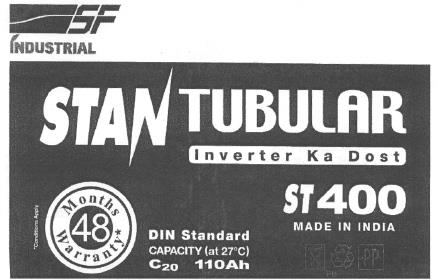 Stantubular St 400 Device mark 2236989 Trademark