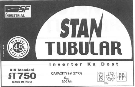 Stantubular St 750 Device mark 2237262 Trademark