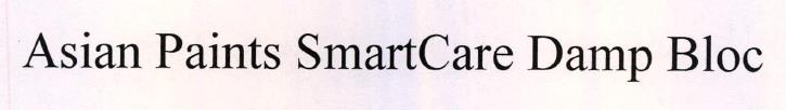 Asian Paints Smartcare Damp Bloc Device mark 2238035 Trademark