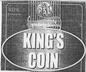 Psl Pincon King;s Coin (device) Device mark 2241307 Trademark