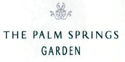 The Palm Springs Garden (device) Device mark 2255649 Trademark