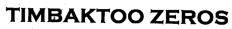 Timbaktoo Zeros Device mark 2260164 Trademark