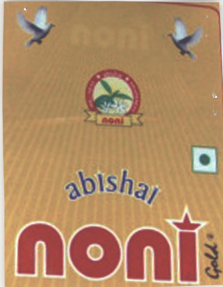 Abishai Noni Gold Device mark 2278117 Trademark