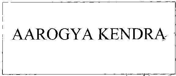 Aarogya Kendra (device) Device mark 2290001 Trademark