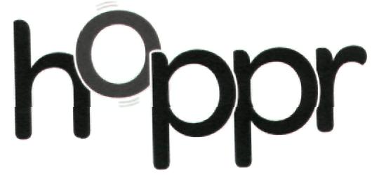 Hoppr (logo) Device mark 2299919 Trademark