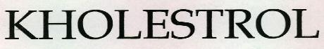 Kholestrol Device mark 2307695 Trademark