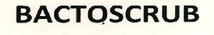 Bactoscrub Device mark 2310620 Trademark