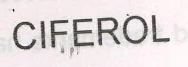 Ciferol Device mark 2312472 Trademark