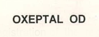 Oxeptal Od Device mark 2338526 Trademark