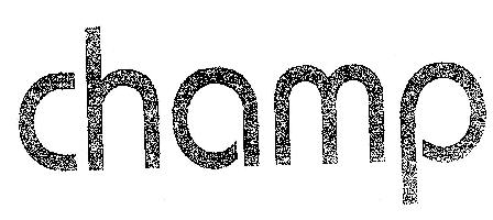 Champ (logo) Device mark 2347037 Trademark