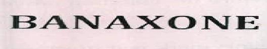 Banaxone Device mark 2371996 Trademark