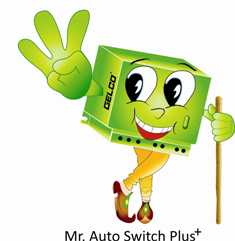 Mr. Autoswitch Plus+ With Device Of Mascot Device mark 2374834 Trademark