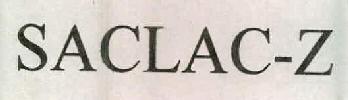 Saclac-z Device mark 2375511 Trademark
