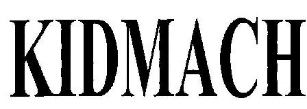 Kidmach (device) Device mark 2379325 Trademark