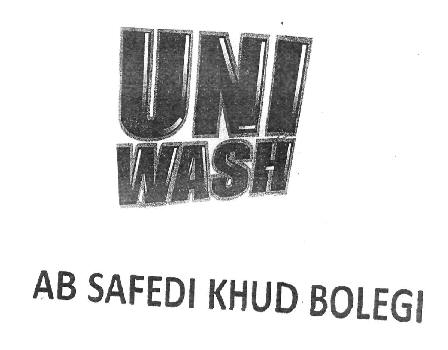 Uni Wash Ab Safedi Khud Bolegi Device mark 2380227 Trademark